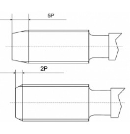 Метчик  трубный G 1 1/4" ручн. 